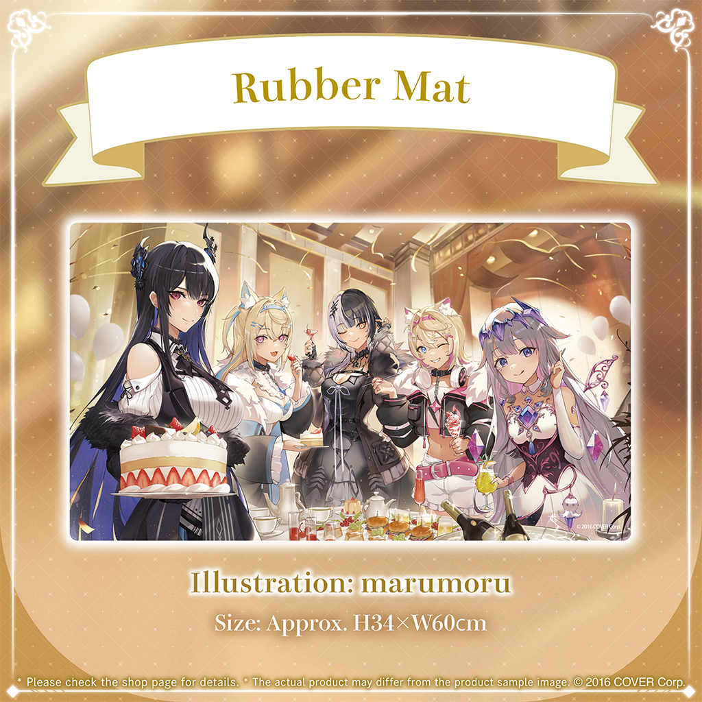 Hololive English -Advent- 1st Anniversary Celebration - Rubber Mat