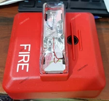 🔥SIEMENS ZH-MC-R Wall Mount Fire Alarm Signal Horn Strobe