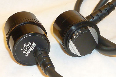 Genuine Nikon TTL Sensor Cord SC-14, for Nikon F3. As new