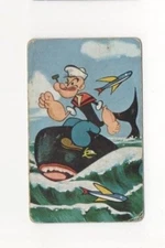 AN62 Playing Swap Cards 1 Japanese  Nintendo 1960's Popeye 3/4 Size 