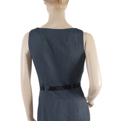 JIGSAW Dress Corporate Business Wool Blend Dark Grey Size 8 Pre Owned EUC - Picture 11 of 16