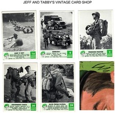 1966 Philadelphia, Green Berets / SEE DROP DOWN MENU FOR CARD YOU WILL RECEIVE