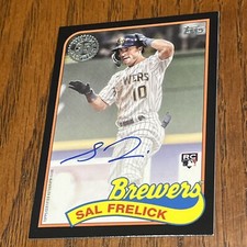 2024 Topps Series 2 Sal Frelick #89BA2-SF 1989 RC Auto Black 126/199 Rookie 🔥🔥