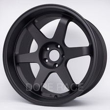 1 Pc Rota Wheels Grid Racing - 19x10.5 15mm 5x114.3 73 Hub Flat Black