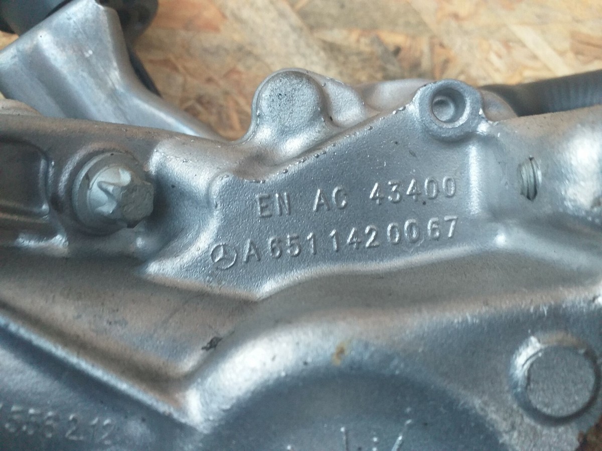 GENUINE MERCEDES W212, 2.2 CDI EGR VALVE WITH COOLER A6511400775  