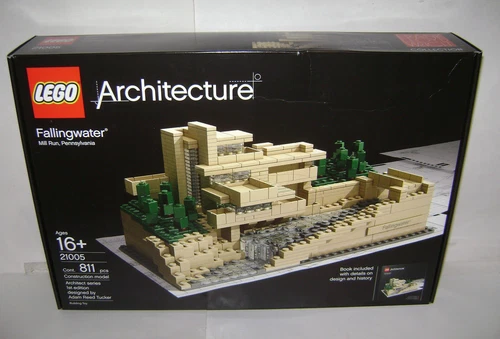 NEU 21005 LEGO ARCHITEKTUR Fallwasser Bau Spielzeug VERSIEGELTE BOX AUSVERKAUFT A