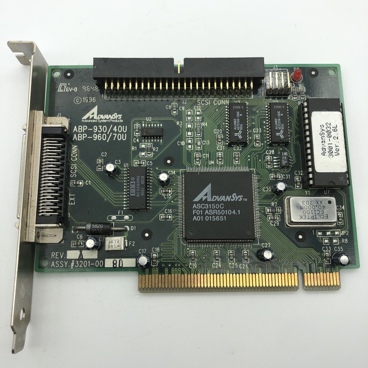 Advansys PCI SCSI Controller Card Host Adapter # ABP-930