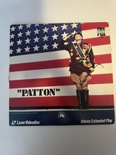 Patton LaserDisc LD 1970 Historical War Drama George C. Scott Classic