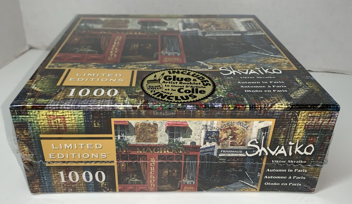 Puzzle Viktor Shvaiko 1000 Pc Autumn in Paris Mega 97169 New