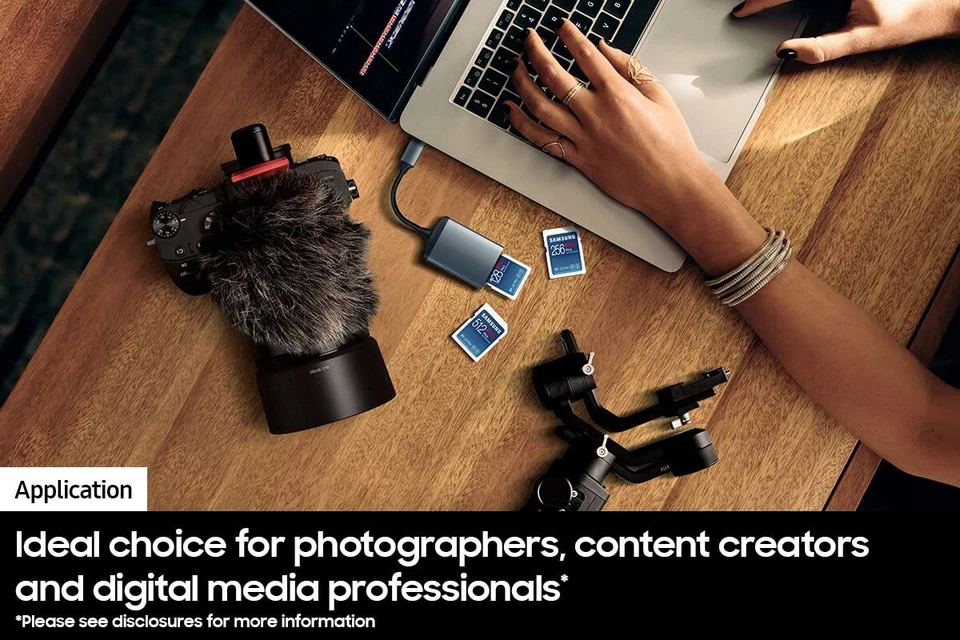 SAMSUNG PRO Plus 256GB SDXC + Reader (180MB/s, 4K UHD) - Image 4 of 4