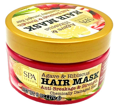 2x SPA.L Pineapple Agave Hibiscus Anti-Breakage & Strength Damaged Hair Mask 6oz