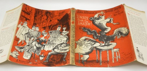Escape from the Amazon! ALEX ATKINSON / RONALD SEARLE (ILLUST.) 1964 1st Edition - Picture 18 of 18