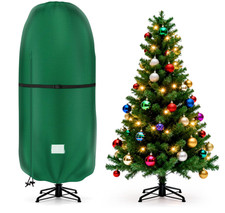 Christmas Tree Storage Bag 4 8 FT 420D Waterproof Oxford Cloth Heavy Duty Cover