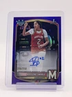KAYLENE SMIKLE 2025-26 BOWMAN CHROME U 1ST PURPLE REFRACTOR AUTO /250 Q2045