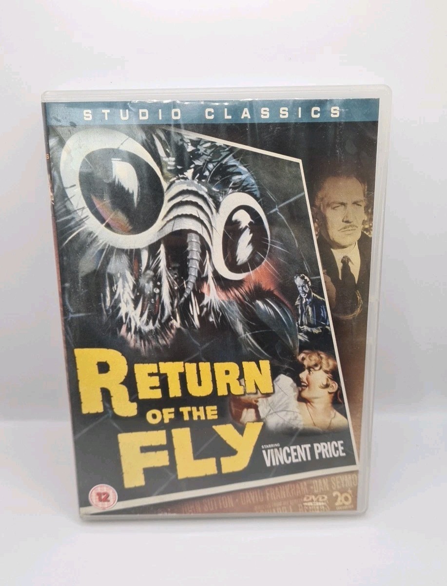 Return of the Fly DVD (2005) Vincent Price Bernds (DIR) cert 12 A49