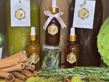 USA MADE Organic Hair Tonic & Oil Bundle, 2 oz Each, Scalp Care for Women