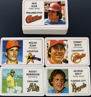 1981 Baseball Complete Set   Nolan Ryan HOF   Rickey Henderson HOF   Pete Rose