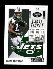 2018 Panini Contenders Season Ticket #27 Robby Anderson New York Jets QTY