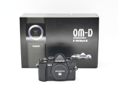 Olympus OM-D E-M5 Mark III schwarz Topzustand #46304**