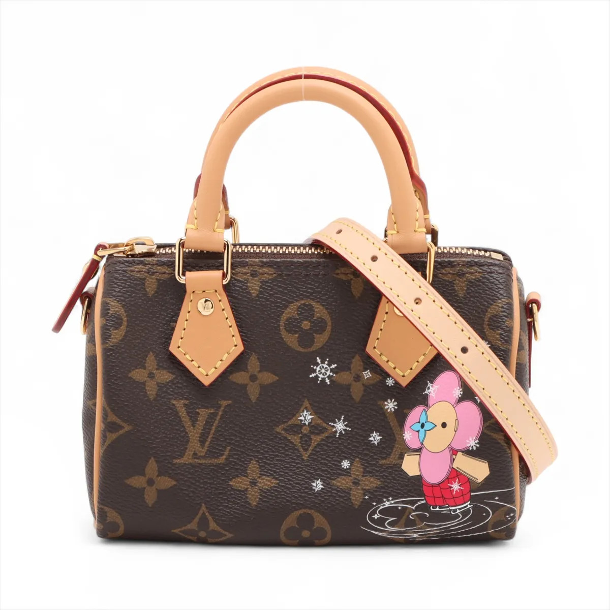 Louis Vuitton Monogram Nano Speedy M82624 Brown