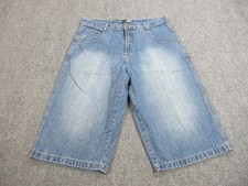 VTG Southpole Shorts Mens 42 Denim Baggy Wide Leg Carpenter Skate Y2K Hip Hop