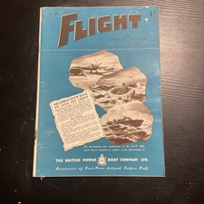 VINTAGE 1940s FLIGHT Plane War Magazine Advert PHOTO Art WW2 Motor Junk Cafe