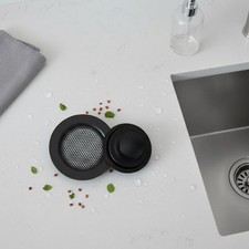 Black Sink Strainer Insert Strainer Universal Fit Plumbing Hardware