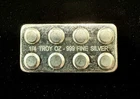 1/4 ozt "Lego" (.999) Silver Monarch Precious Metals Bar