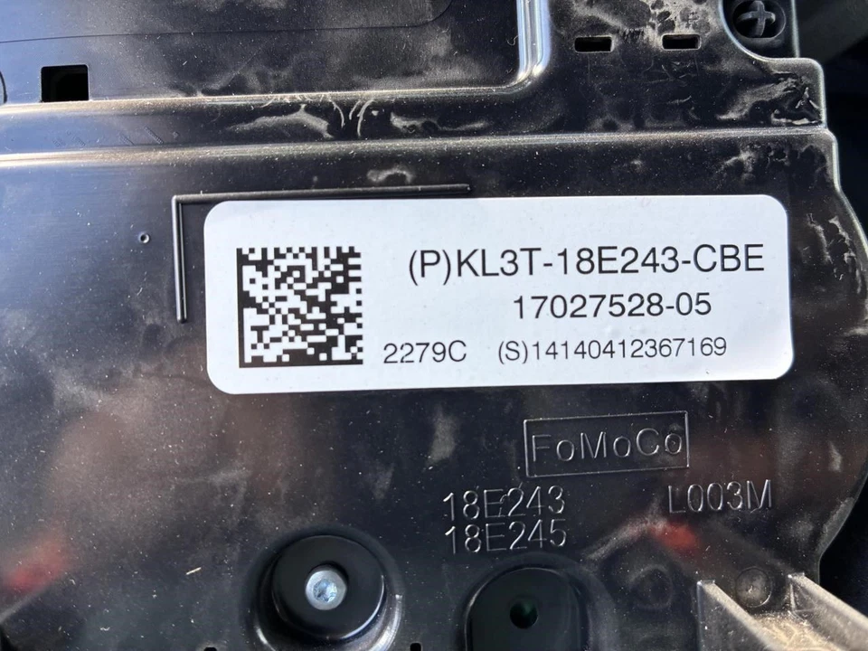 Audio Equipment Radio Control Panel Fits 19-20 FORD F150 PICKUP 1109198 Foto 2 de 4