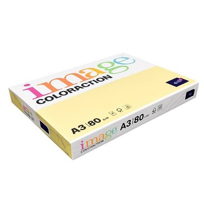 Image Coloraction Kopierpapier A3 80 g/m² - 500 Blatt (1 Stapel) Zitronengelb (Florid