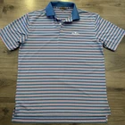 Peter Millar Summer Comfort Polo Shirt Mens Medium M Golf Palma Ceia Striped