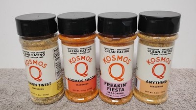 Asst. Clean Eating KOSMOS Q Seasoning (You're buying your spices choice).