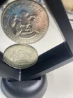 Two Very Nice Uncirculated 40% Kennedy Half Dollars In A Very Nice Display