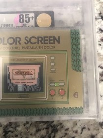 Nintendo Game & Watch The Legend of Zelda Sealed VGA 85+ Near Mint NES PSA