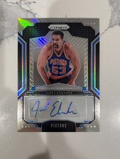 2024-25 Panini Prizm #PNM-JEP James Edwards Penmanship Prizms Silver