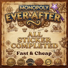 MONO-POLY GO Stickers - 1- 6 Star Stickers Completed      INSTANT SEND   