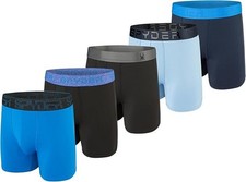 Spyder Mens Performance Boxer Briefs 5 Pack P...