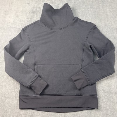 Lululemon Athletica Black Go Forward Pullover Sweater Women's Size 4