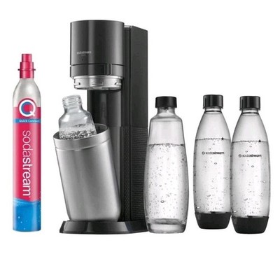 SodaStream DUO Wassersprudler mit CO2-Zylinder und 4 Flaschen (1016814490)