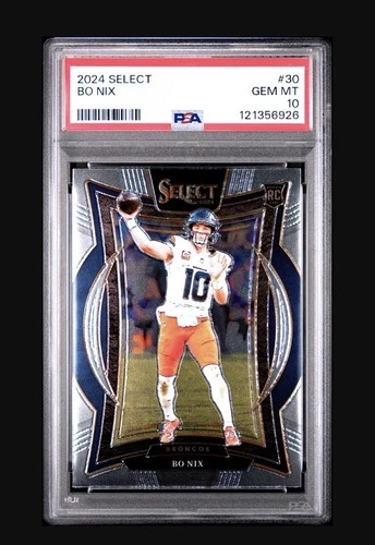 2024 Panini Select - Concourse Bo Nix #30 (RC)