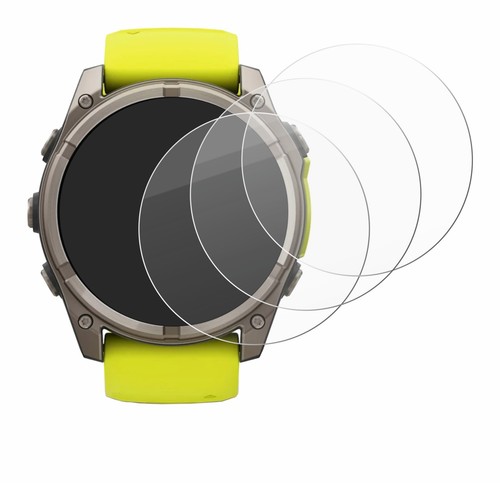 3x Szklany ochraniacz ekranu do Garmin Fenix 8 Solar (51 mm) Szkło ochronne - Zdjęcie 4 z 7
