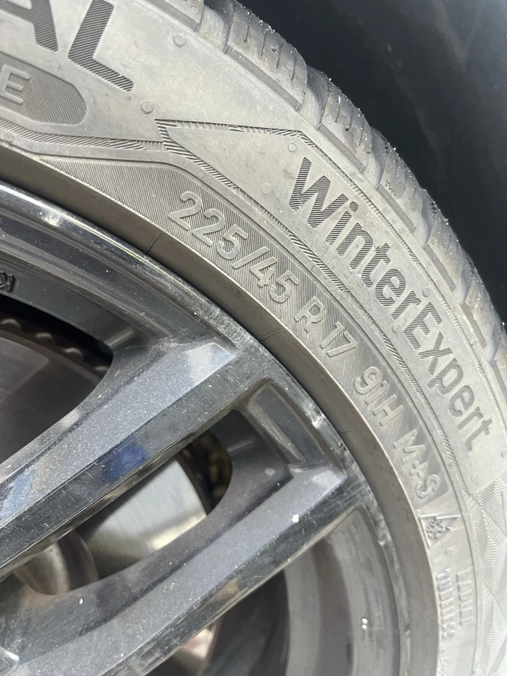 4x Winterreifen Komplett, Alufelgen + Reifen - Bild 3 von 4