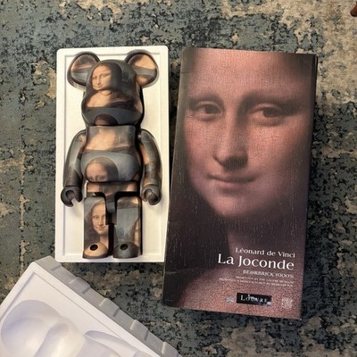 Bearbrick Leonardo De Vinci Mona Lisa 1000% Brand New With Box