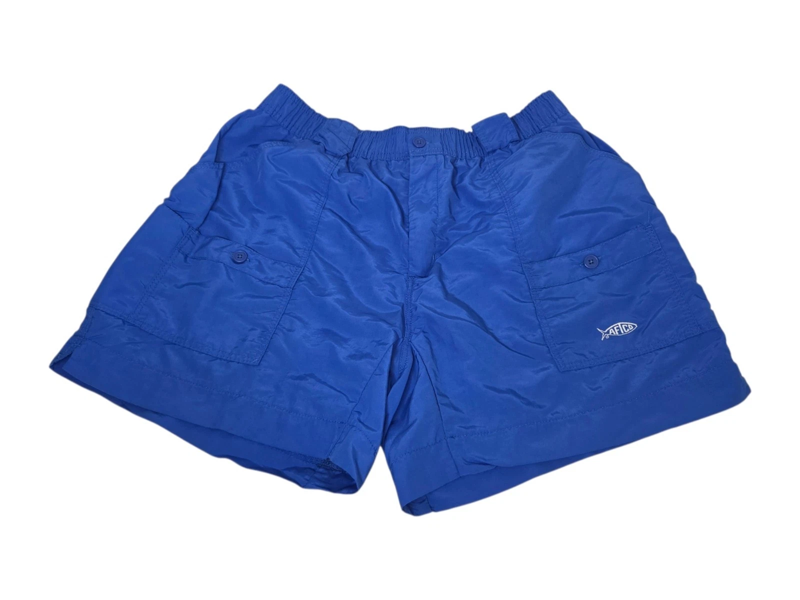 AFTCO Bluewater Fishing Shorts Men's 36 Royal Blue 6" Outdoor Cargo Nylon
Opens in a new window or t