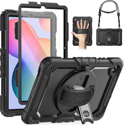SEYMAC Hülle Für Samsung Galaxy Tab S6 Lite 10,4 Zoll 2024/2022/2020, Stoßfeste 