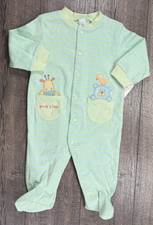 Ropa Bebé Niño Nuevo Vintage Carter's 6 Meses Jirafa Pies Conjunto