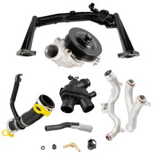 Cooling System Replace Kit Compatible with 2010-2020 Jaguar Land Rover 3.0L...