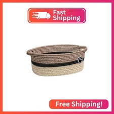 HiChen Dog Toy Basket Small Baskets for Gifts, Woven Baby Storage Basket for Tow