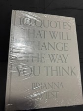 101 Quotes That Will Change The Way You Think by Brianna Wiest new sealed