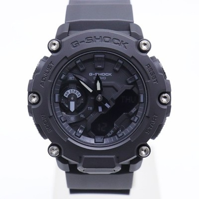 CASIO G SHOCK GA 2200BB 1AJF Quartz Carbon Core Guard Analog Digital Black Men